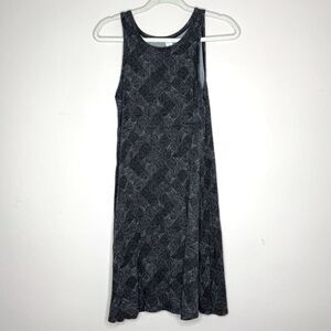 Old Navy sleeveless summer black pattern dress comfy‎ flowy causal